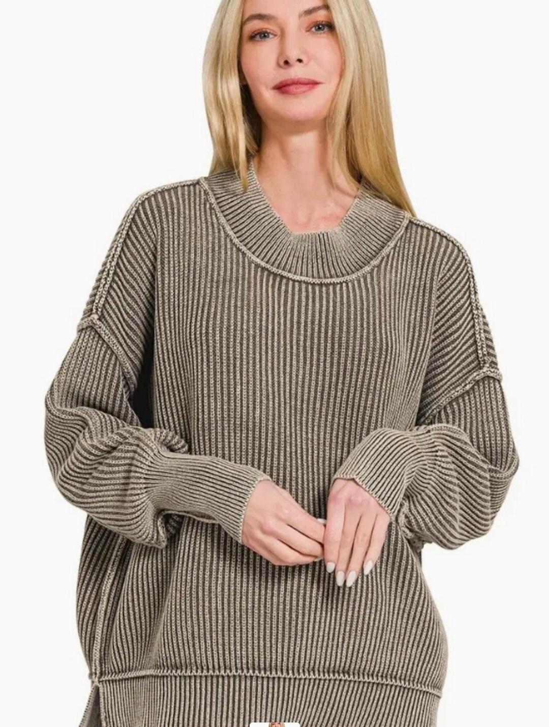 Mocha sweater Preorder