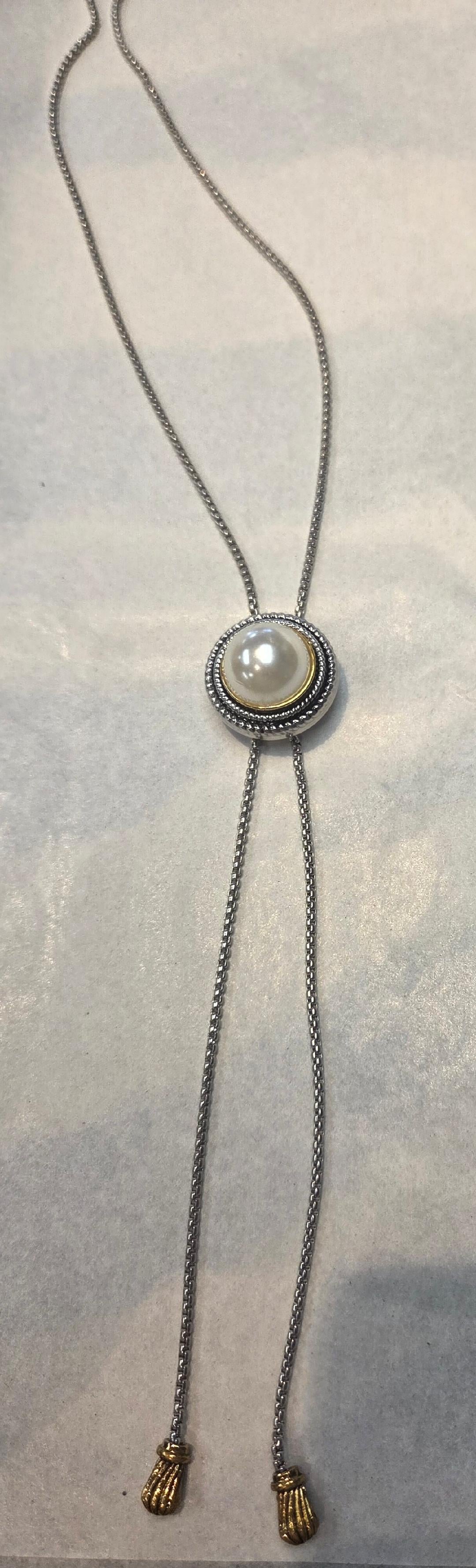 Lariat necklace