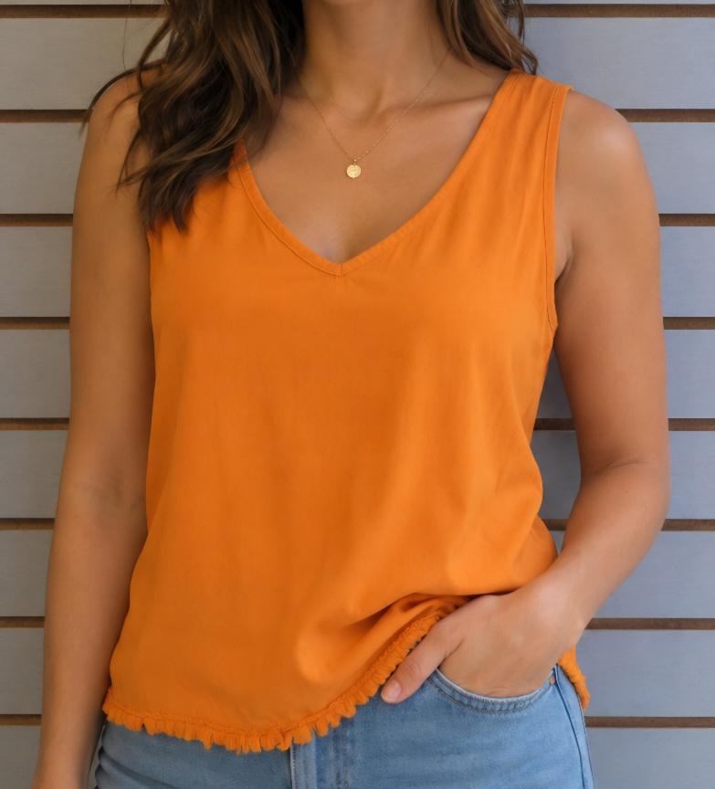 Orange tank