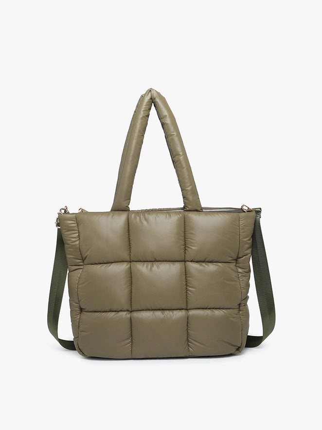 Olive hobo bag