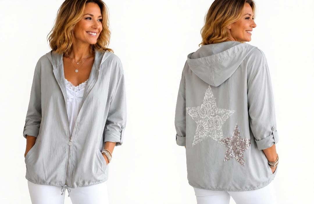 Grey star jacket