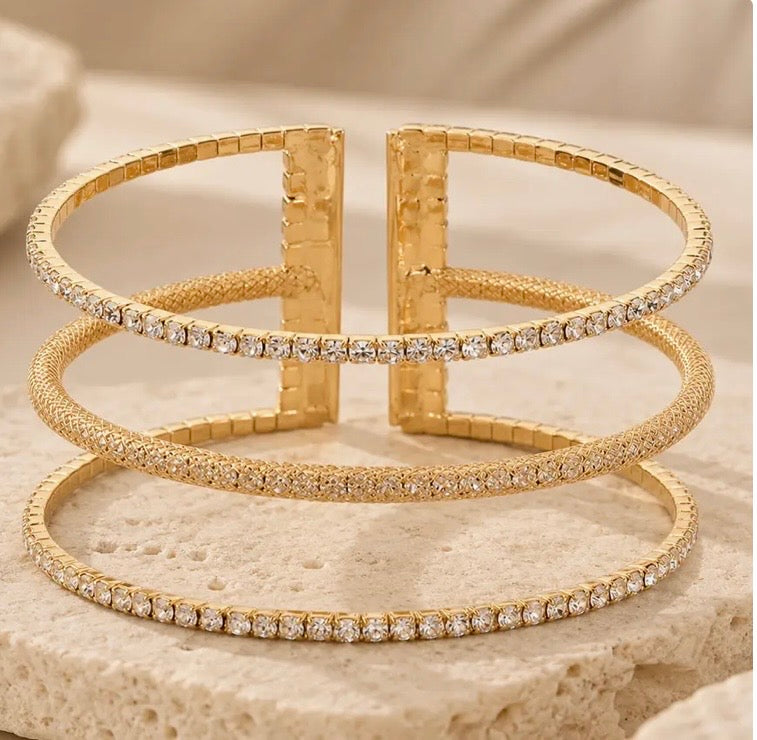 Rhinestone bracelet