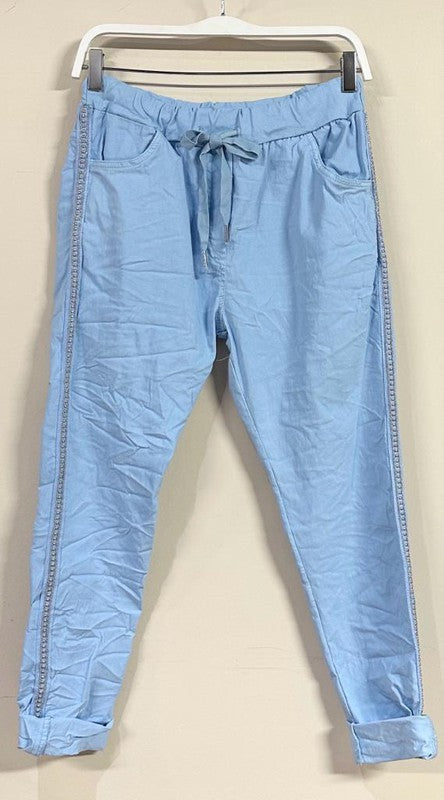 Sky blue pant