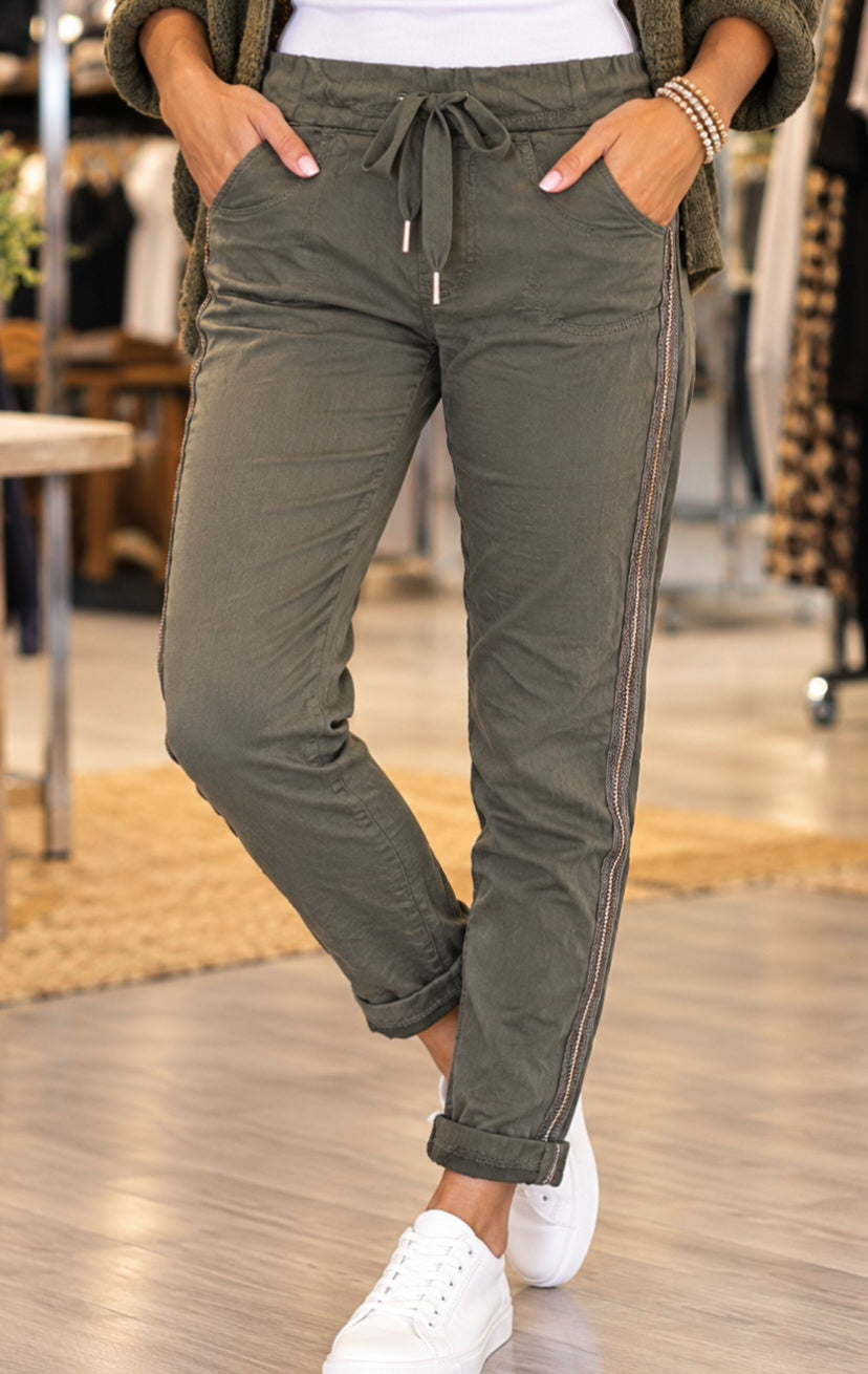 Olive green pant