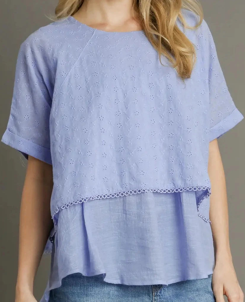 Periwinkle top