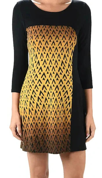 Mustard sweater tress