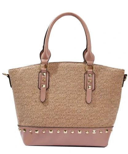 Pink fabric tote (Online Only)