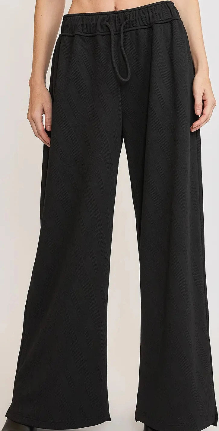 Black sweatpants