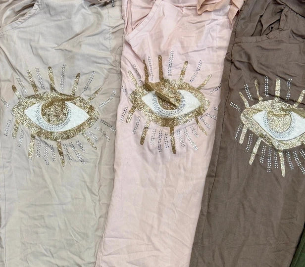 Gold eye pant (Online only)