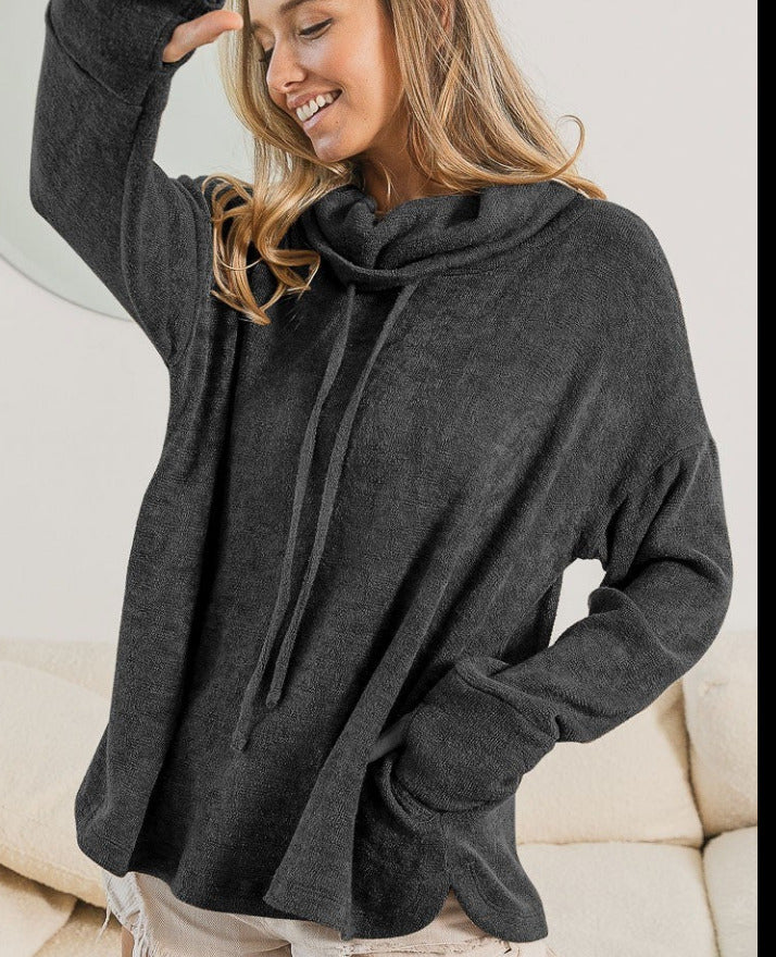 Charcoal grey knit