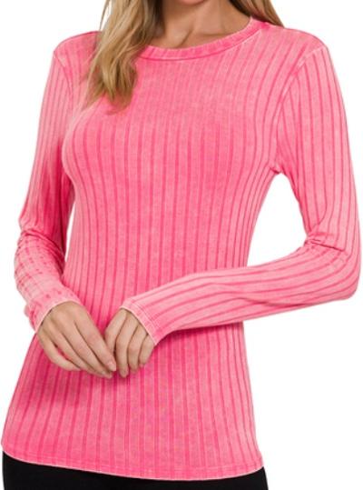 Fuchsia top