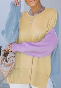Multi color sweater