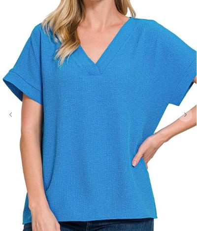 Ocean blue top