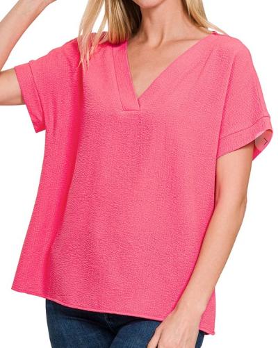 Fuchsia top