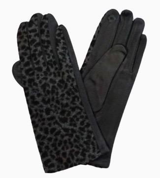 Black animal glove
