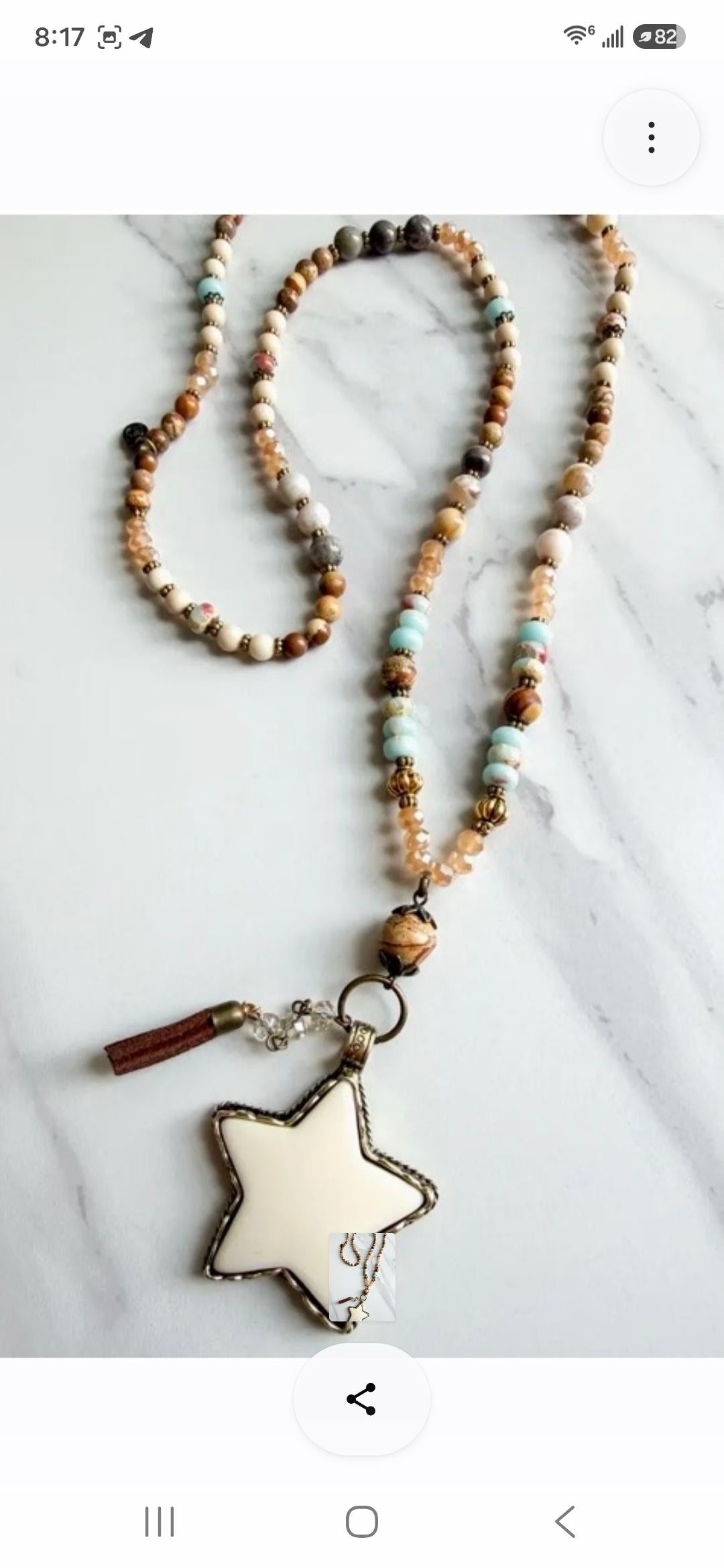 Star necklace