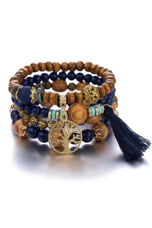 Blue bead bracelet (Online Only)