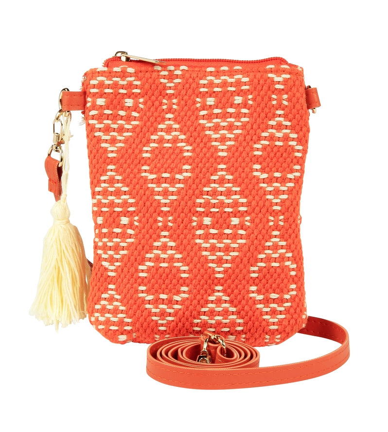 Orange cross body