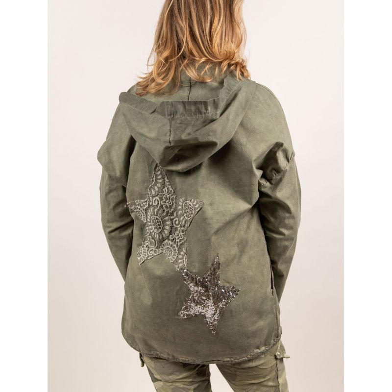Olive green hoodie