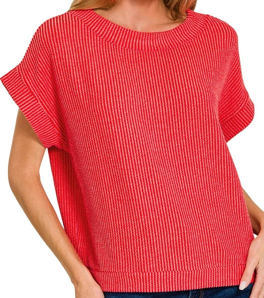Ruby red top