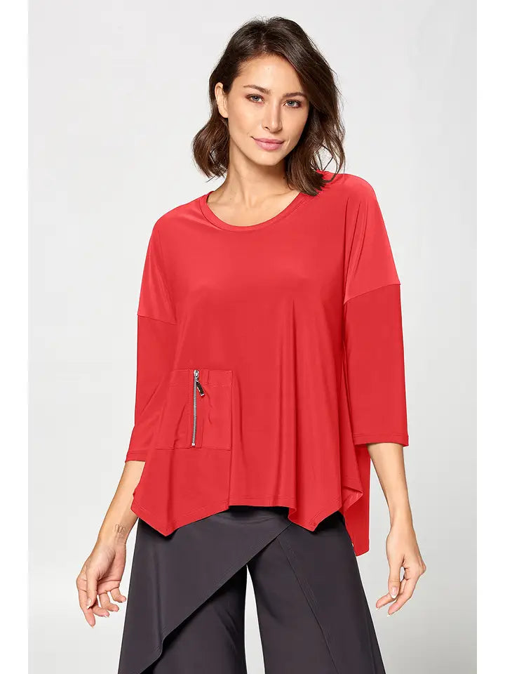Red tunic