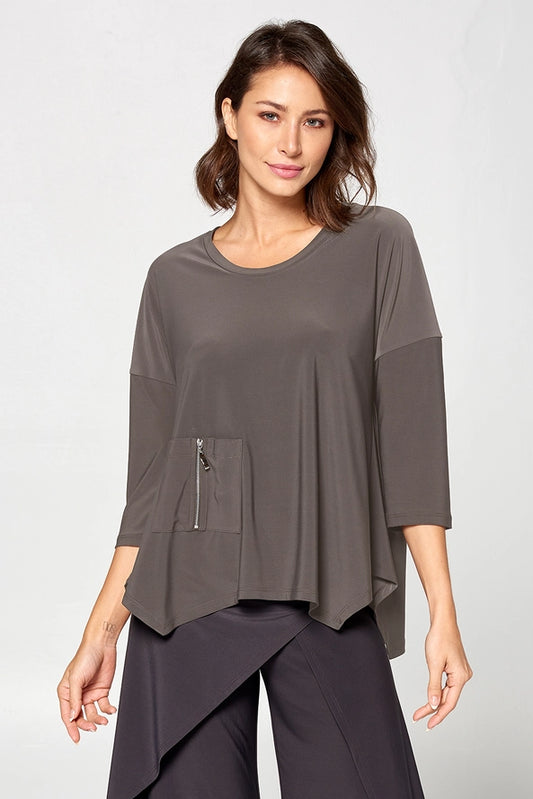 Moss zipper top (preorder)