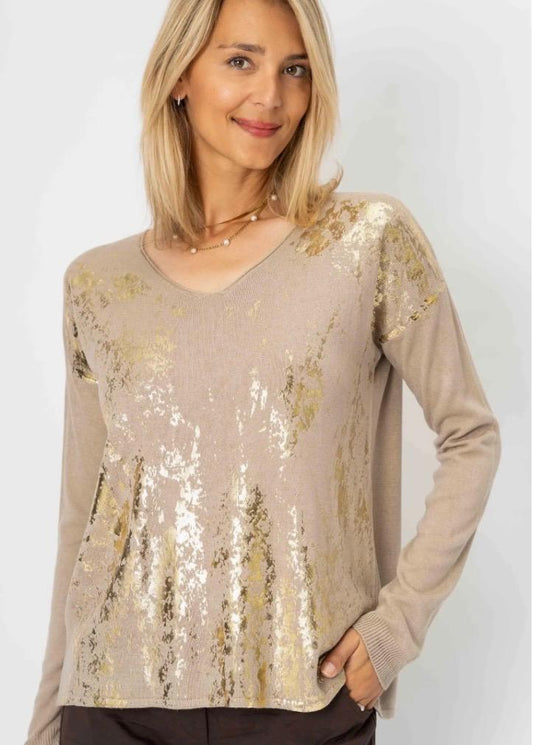 Taupe sweater