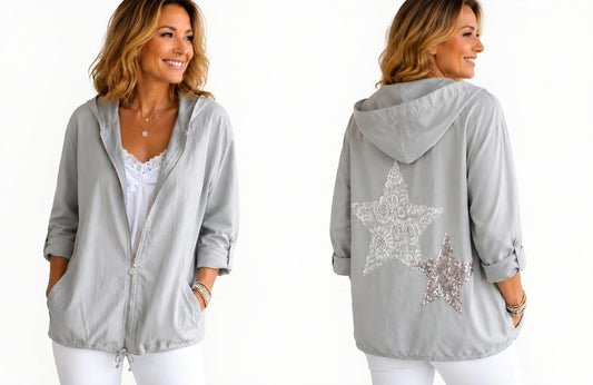 Grey star jacket