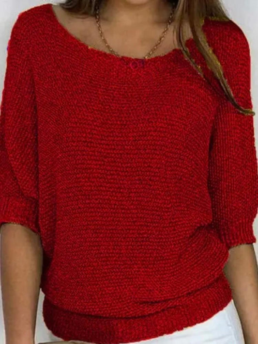 Red knit