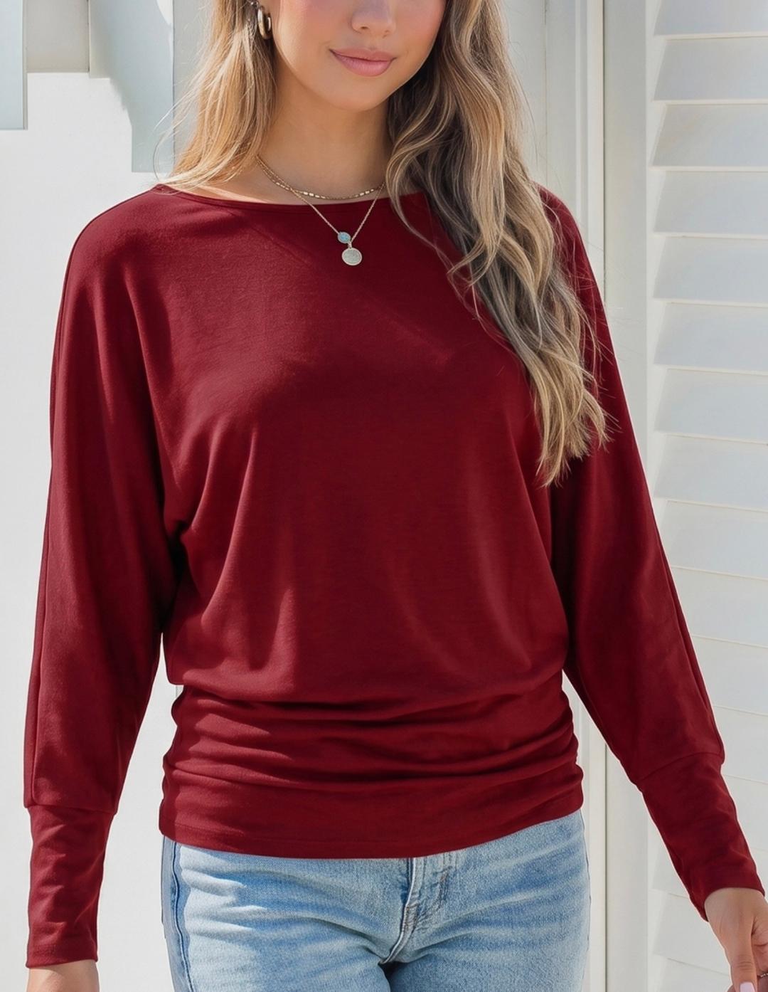 Red Dahlia top
