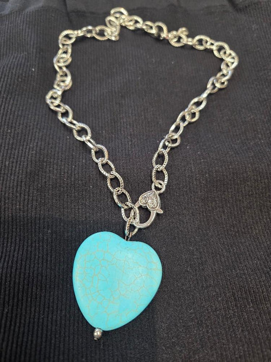 Turquoise heart