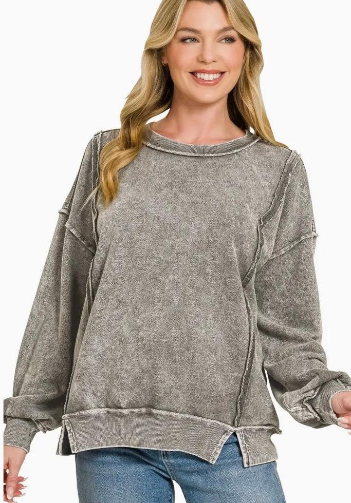 Ash Black top