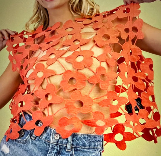 Coral top
