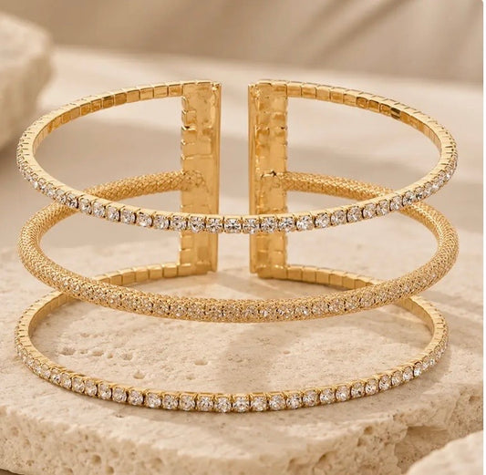 Rhinestone bracelet