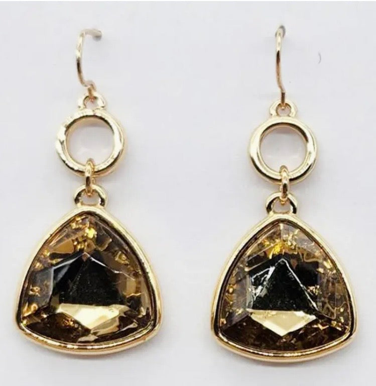 Topaz Tova inspired dupe drop earring
