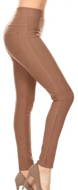 Mocha jean legging