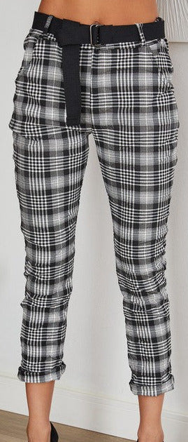 Plaid pant