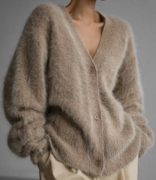 Khaki cardigan