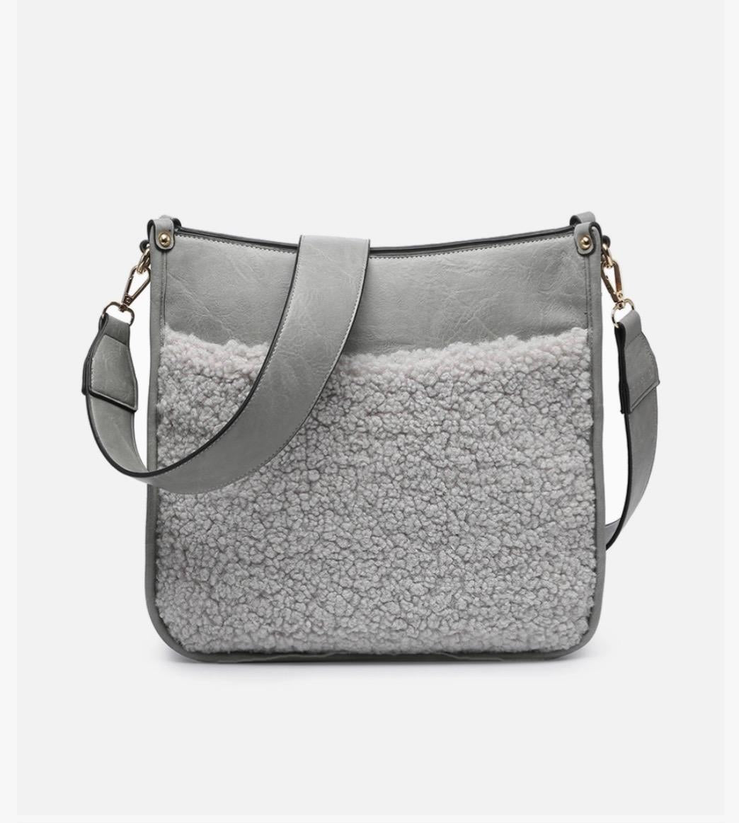 Grey purse
