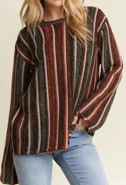 Stripe sweater