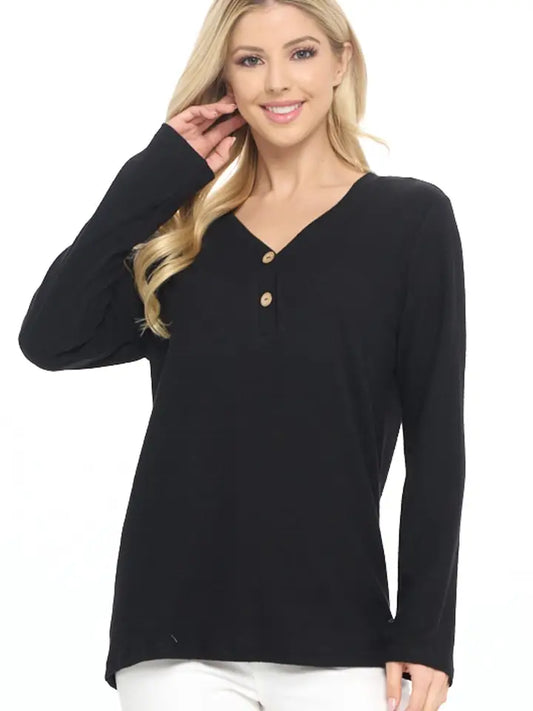 Black v neck