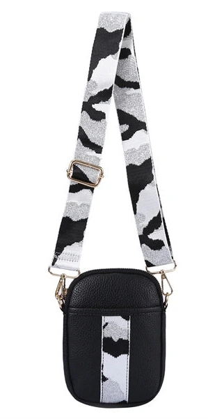 Black phone cross body (Online Only)