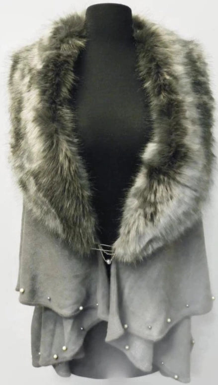 Grey cape