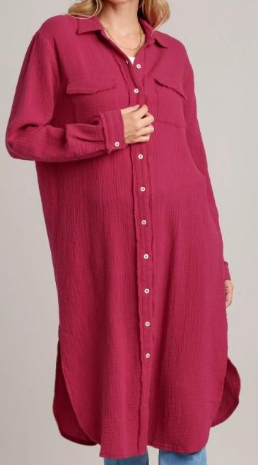Ruby shirt dress