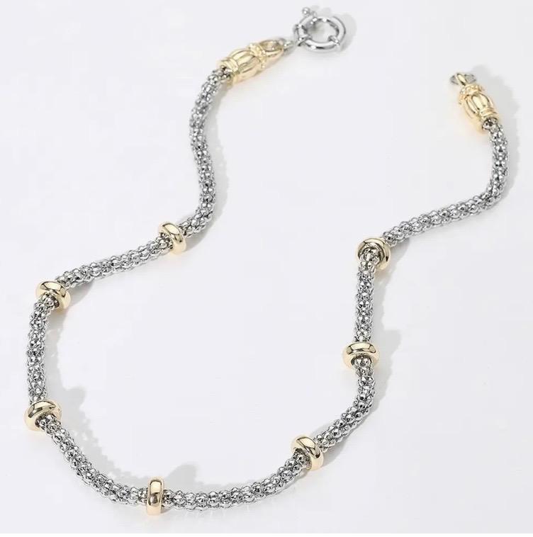 Two tone necklace