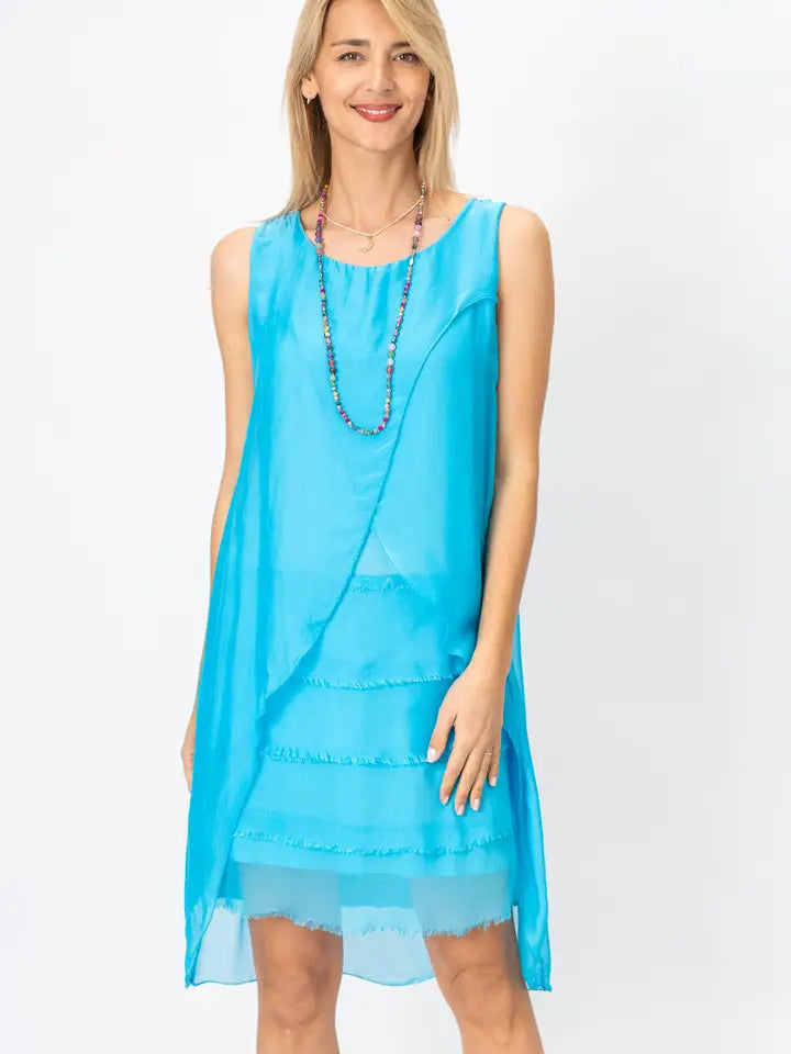 Turquoise dress