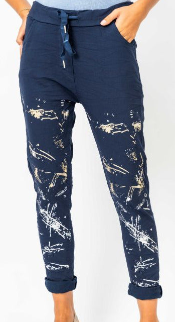 Navy pants