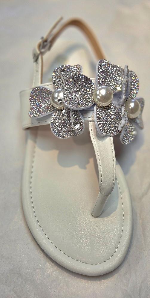 White sandal
