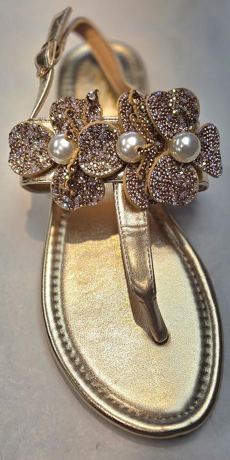 Gold sandal