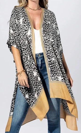 Palm tree kimono